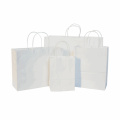 bolsa de papel blanco de los productos del proveedor de China del logotipo de encargo